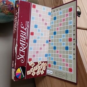 Scrabble Crossword Game - Classic Red Edition